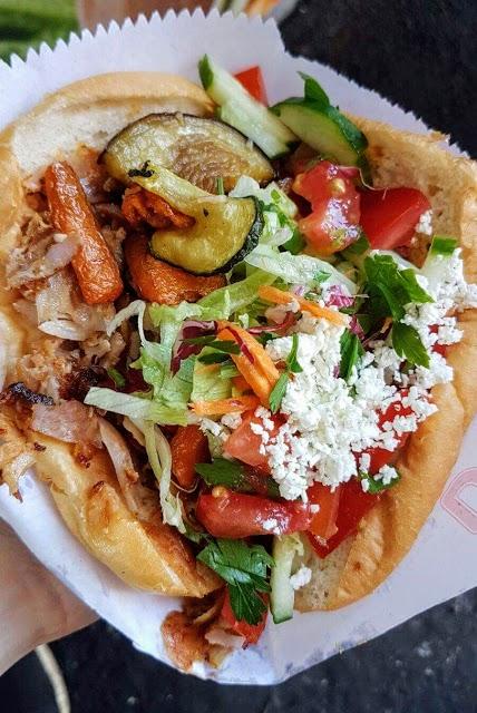 Nur Gemüse-Kebap