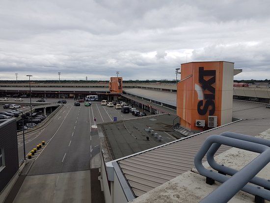 Besucherterrasse des Flughafens Tegel